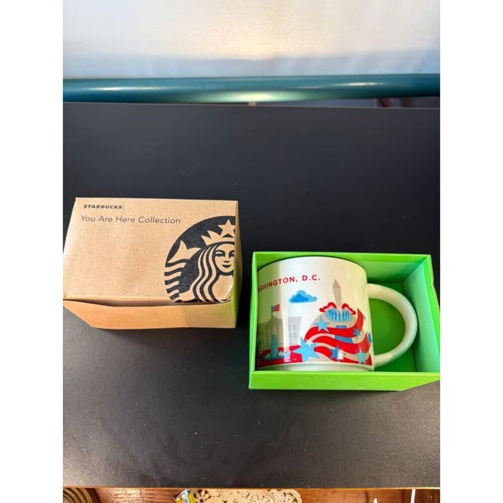 Starbucks You Are Here Washington DC Mug 2017 in Original Box Collection